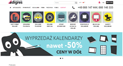 Desktop Screenshot of digres.pl